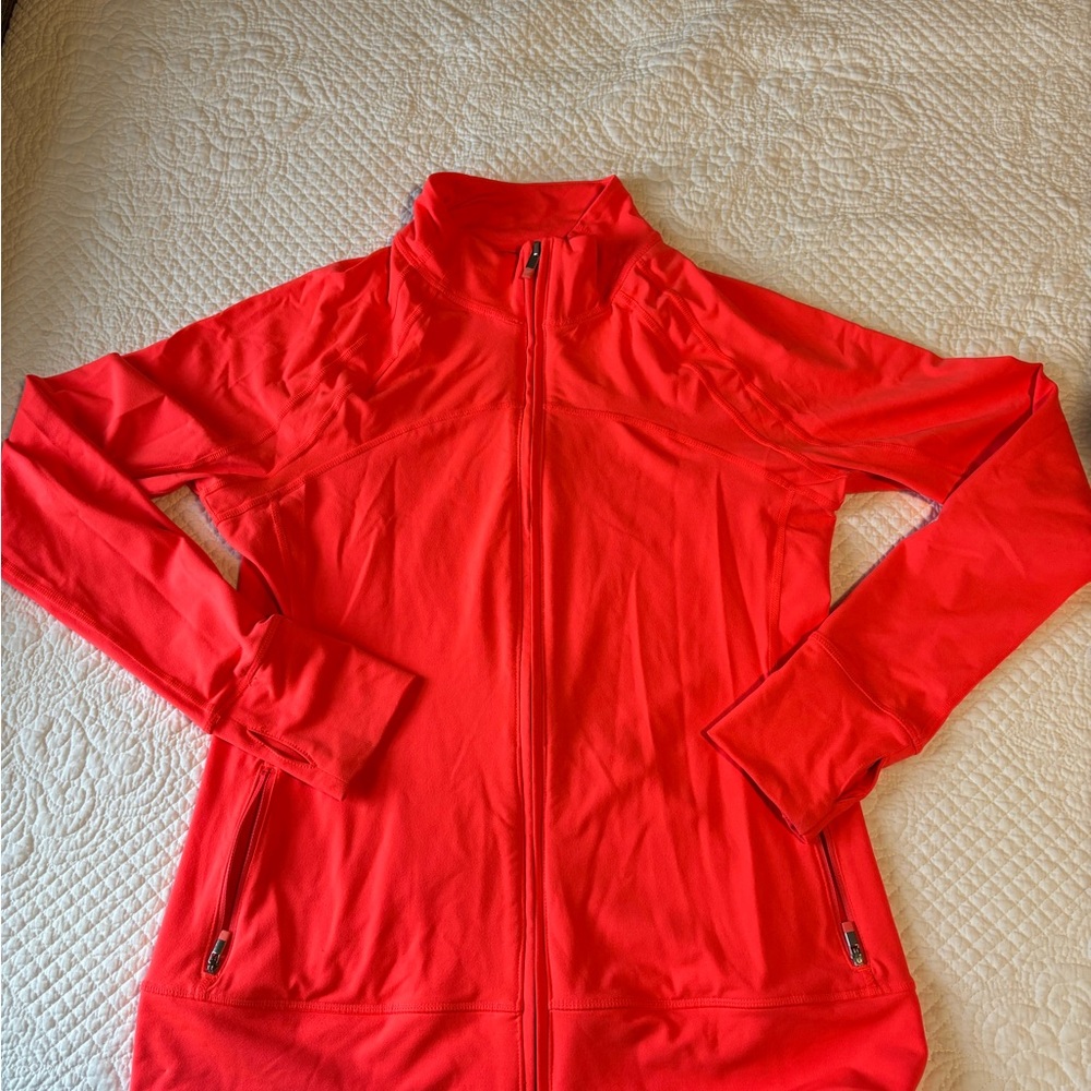 Vibrant Women's Running Zip up